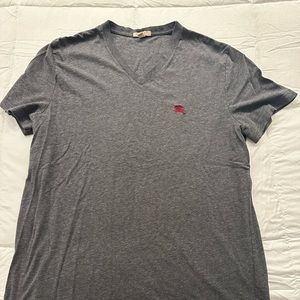 Mens Burberry Grey T Shirt. Work once